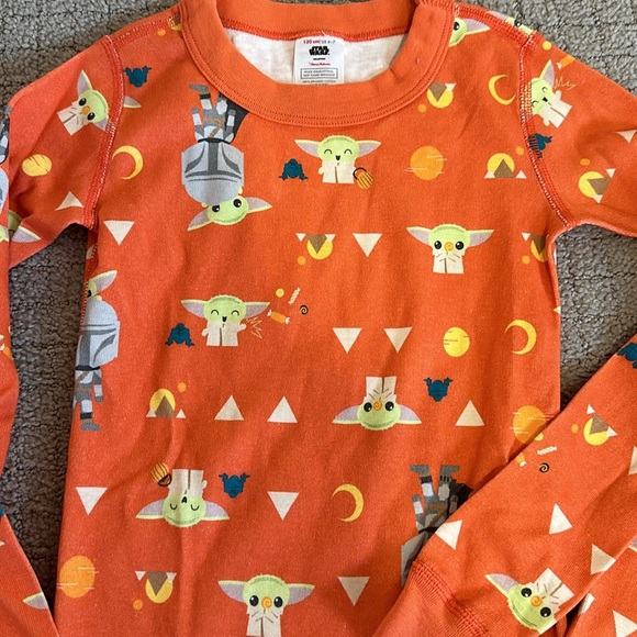 NWOT Hanna Andersson kids long John pajama set - Picture 3 of 4